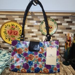 Patricia Nash Rienzo Satchel Spanish Villa
